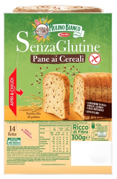 MULINO BIANCO PANE CEREALI300G