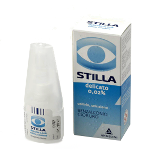 Stilla Delicato 0,02% Benzalconio cloruro Collirio 10 ml