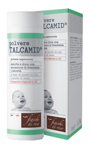 Talcamid polvere aspersoria naturale 50g