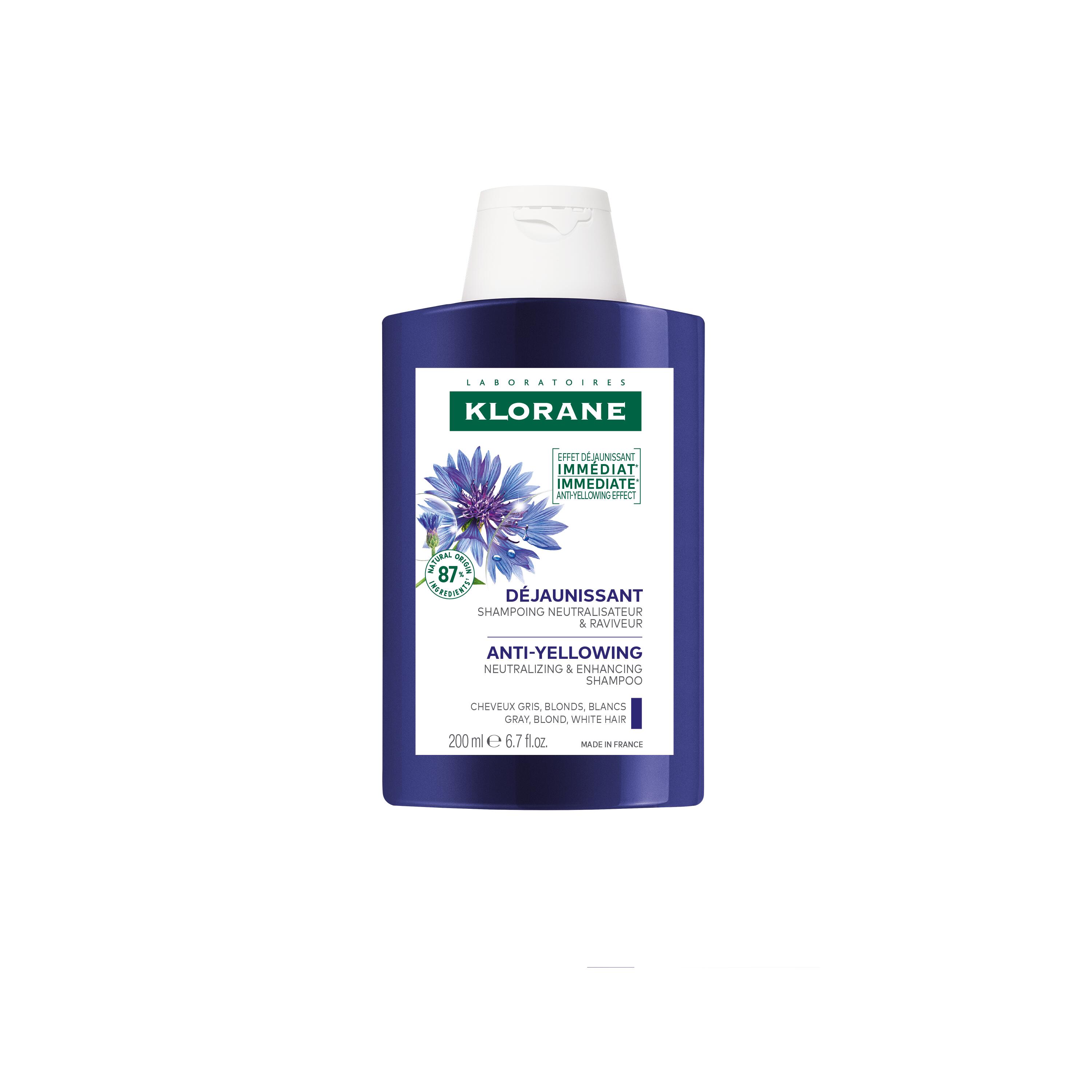 Klorane - Shampoo Neutralizzante & Ravvivante Alla Centaurea 200 ml