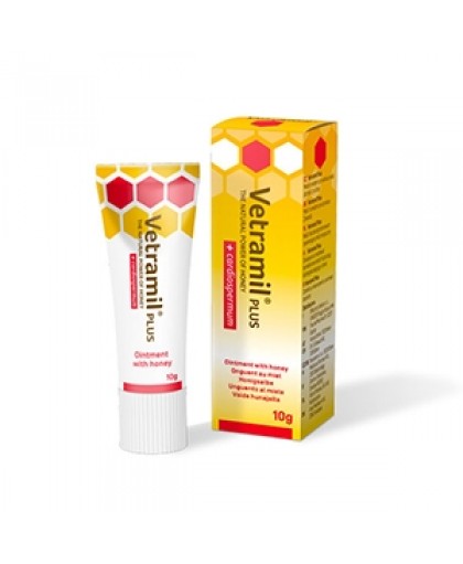 Vetramil Plus Pomata Uso Veterinario Al Miele Antiprurito 10 g