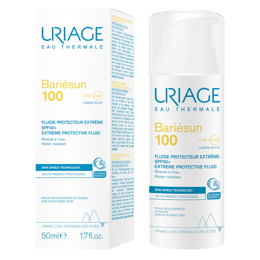 Uriage BARIÉSUN 100 Fluido Solare SPF50+ 50mL