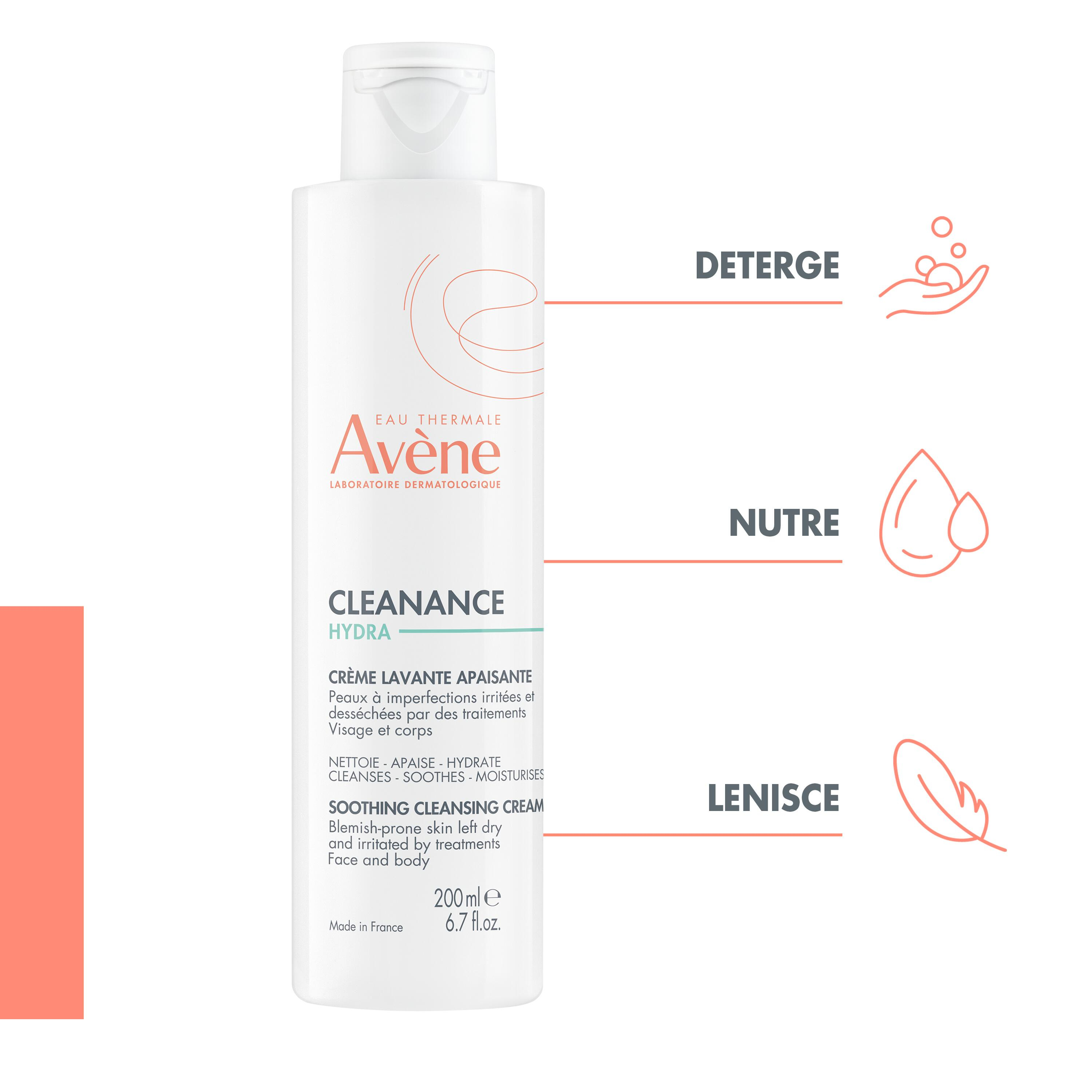 Eau Thermale Avène Cleanance HYDRA Crema Detergente Lenitiva 200 ml