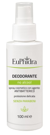 Euphidra Deodorante Spray No Alcool 100ml