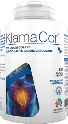 KlamaCor - Integratore per la funzionalità cardiovascolare - 180 capsule vegetali