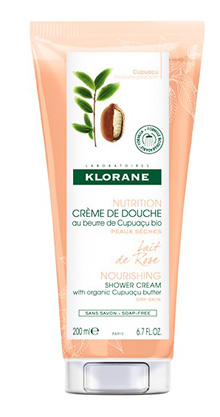 Klorane Crema Doccia Distensivo Latte di Rosa 200 ml