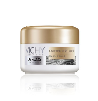 Vichy Dercos Nutri-Riparatore Maschera Ricca Capelli Secchi 200 mL