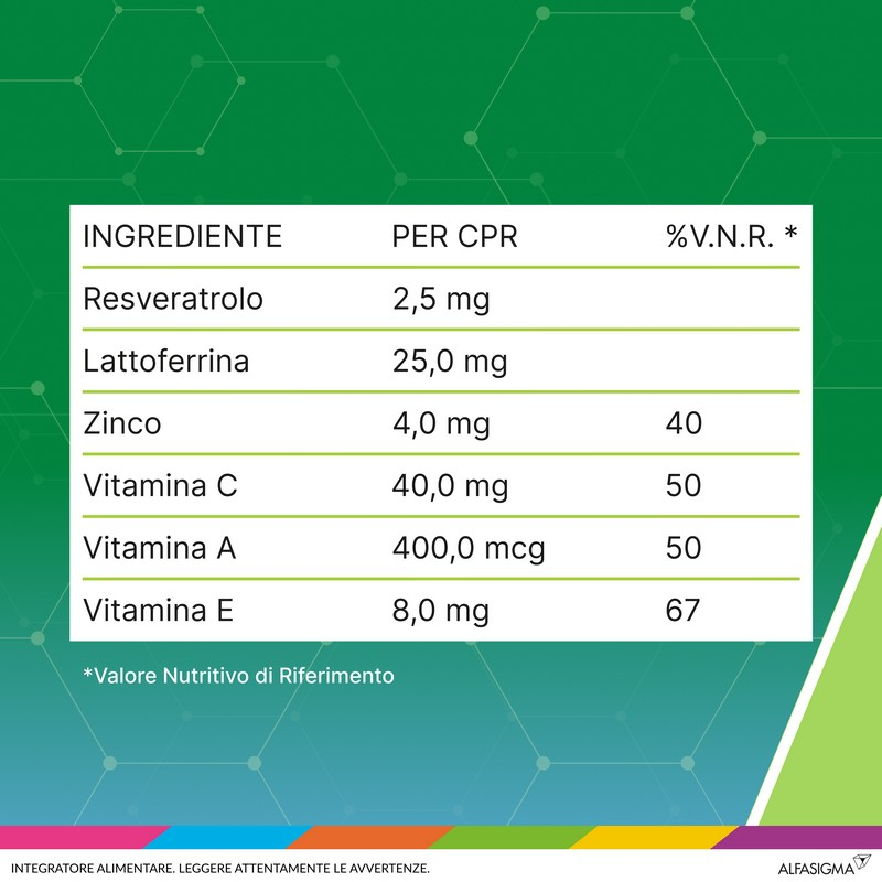 Resvis Junior Xr, Integratore Alimentare di Resveratrolo e Lattoferrina, per il Benessere del Sistema Immunitario, utile per le difese immunitarie dei bambini dai 3 Anni, Senza Glutine, Lattosio e Zuccheri, 12 Bustine , Gusto Fragola