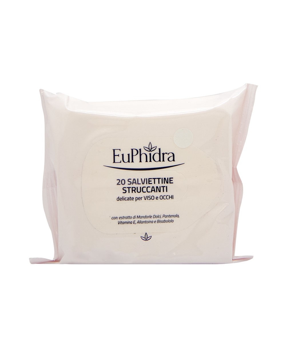 Euphidra Salviettine Struccanti Delicate Viso Occhi 20 Pezzi