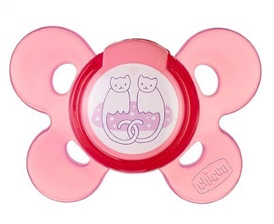 Chicco Succhietto Air Silicone Girl 6-12m 2 Pezzi