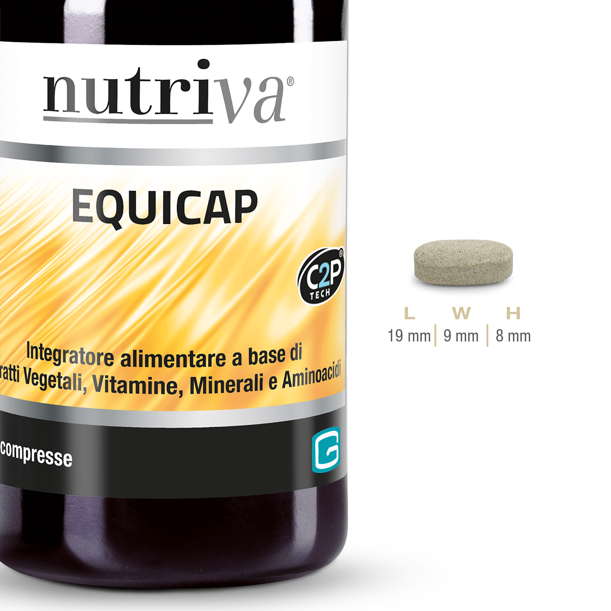 Nutriva Equicap Integratore Capelli Unghie 30 Compresse