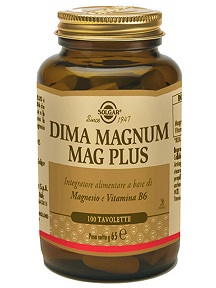Solgar Dima Magnum Mag Plus Integratore Magnesio 100 Tavolette