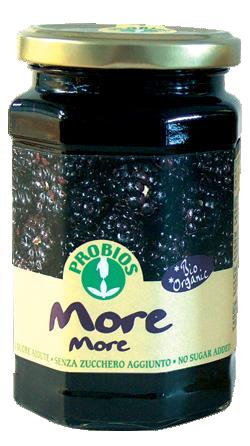 Probios Composta di Mora Biologica Senza Zuccheri Aggiunti