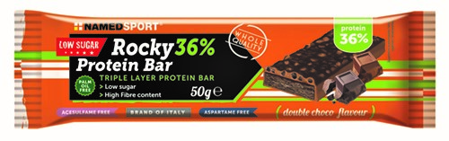 ROCKY 36% PROT BAR DOUB CH 50G
