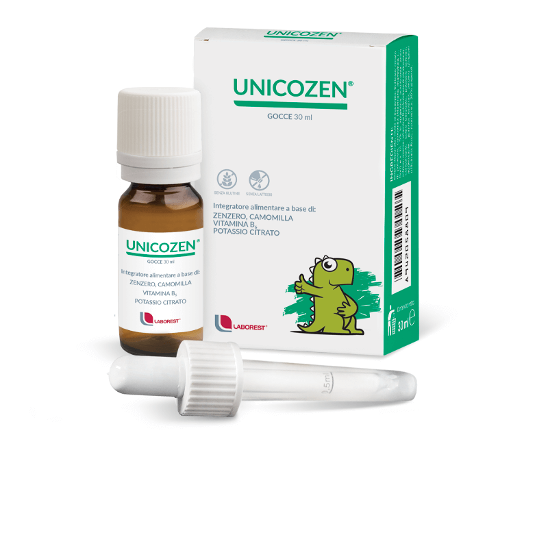 Unicozen integratore contro indigestione nei bambini 30 ml