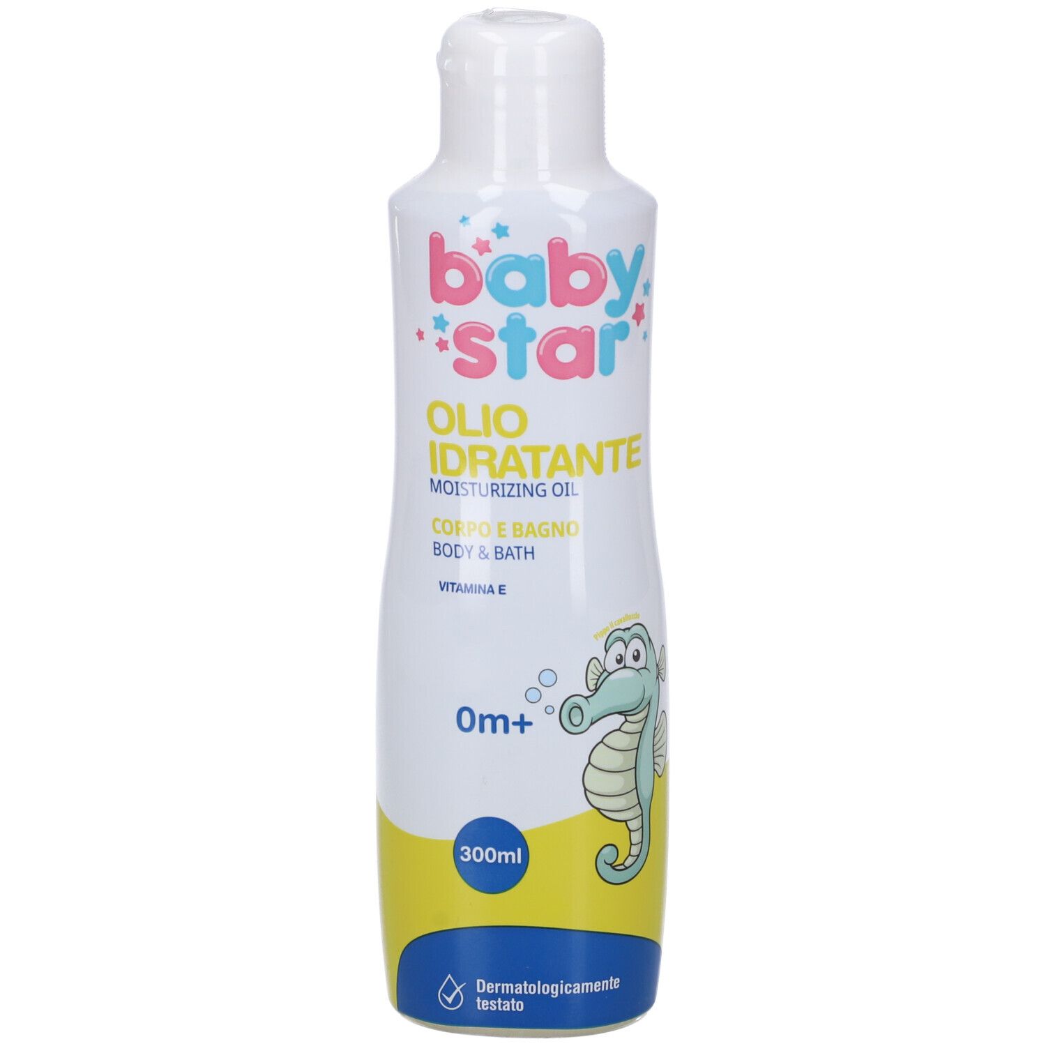 BABYSTAR OLIO CORPO/BAGNO300ML