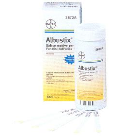 Albustix Strisce Reattive Per Le Urine 50 Pezzi