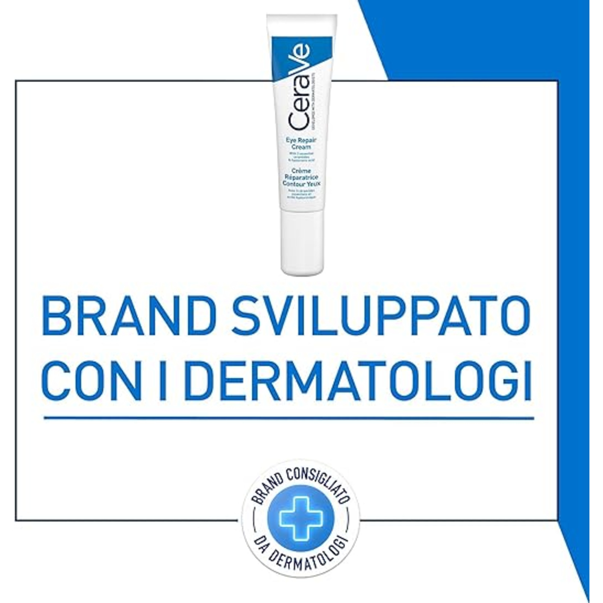 CeraVe Crema Contorno Occhi Riparatrice con acido ialuronico 15 ml