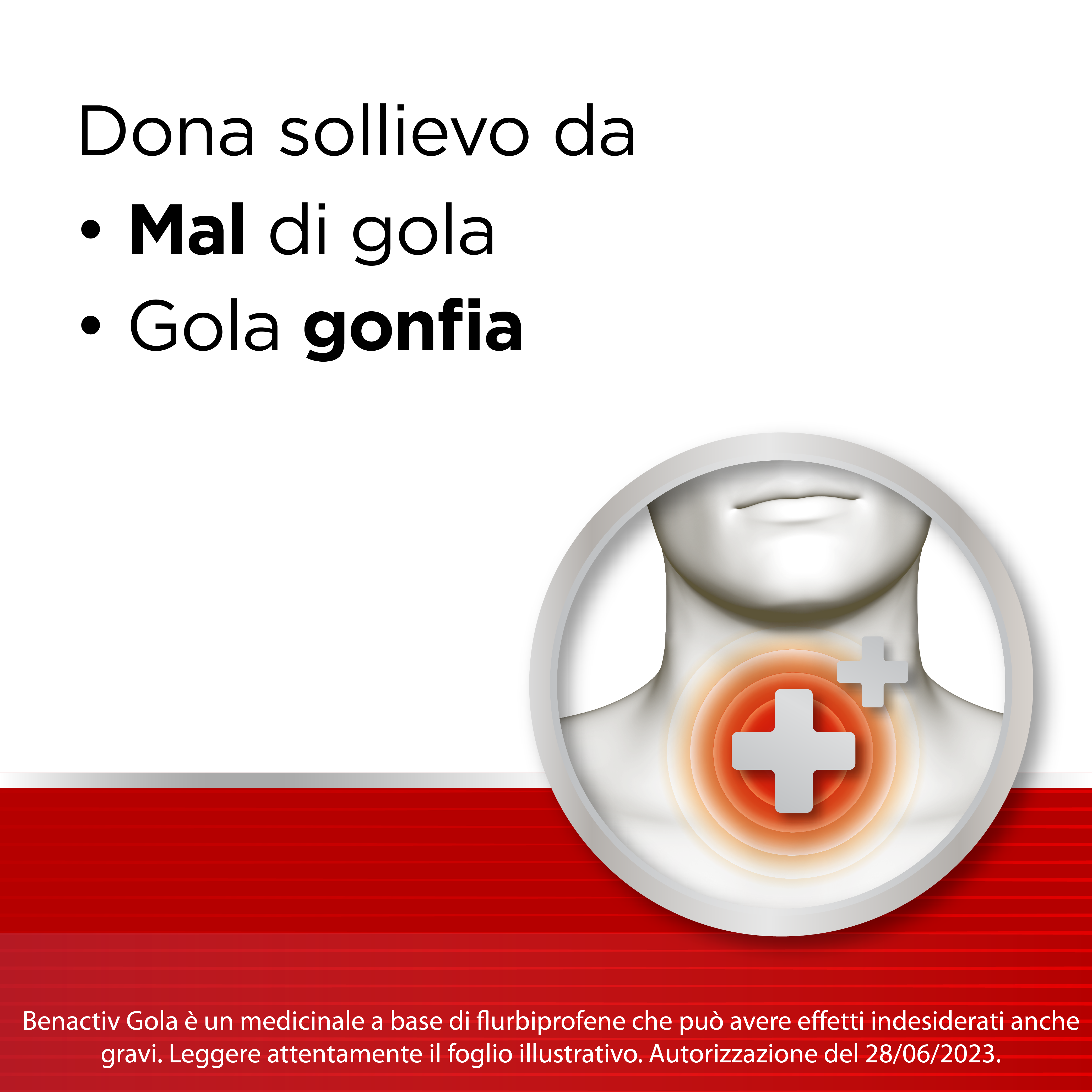 BENACTIV GOLA SPRAY 15 ML spray gola per mal di gola 