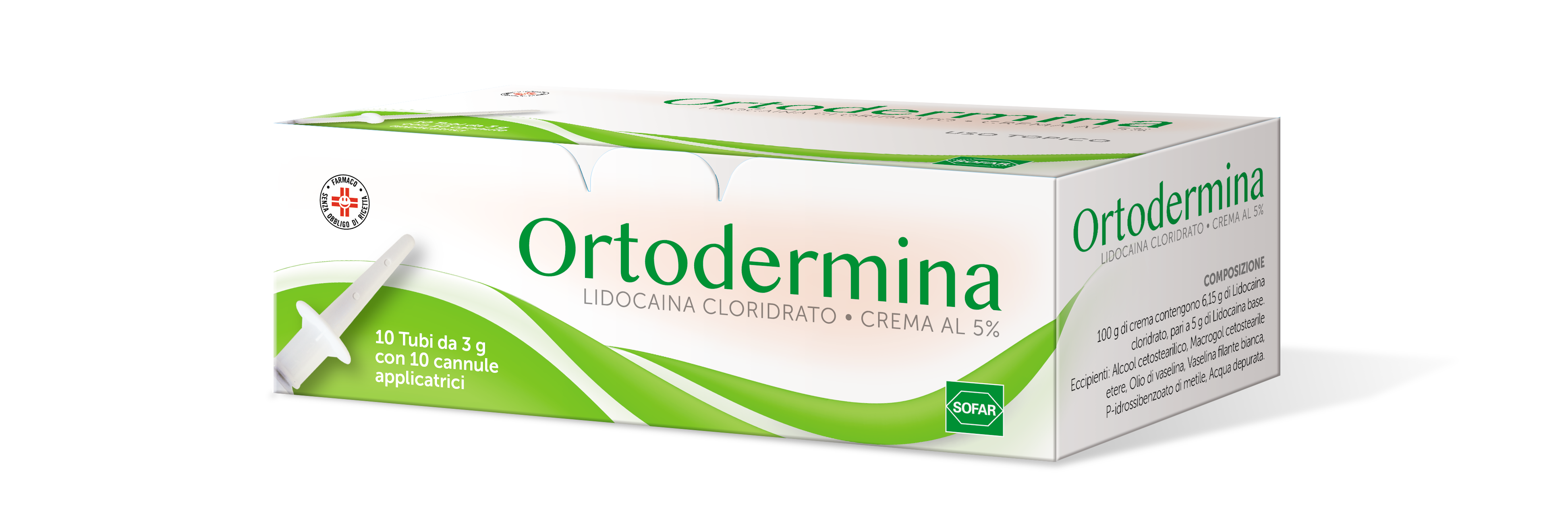 ORTODERMINA*10TUBI CREMA 3G 5%