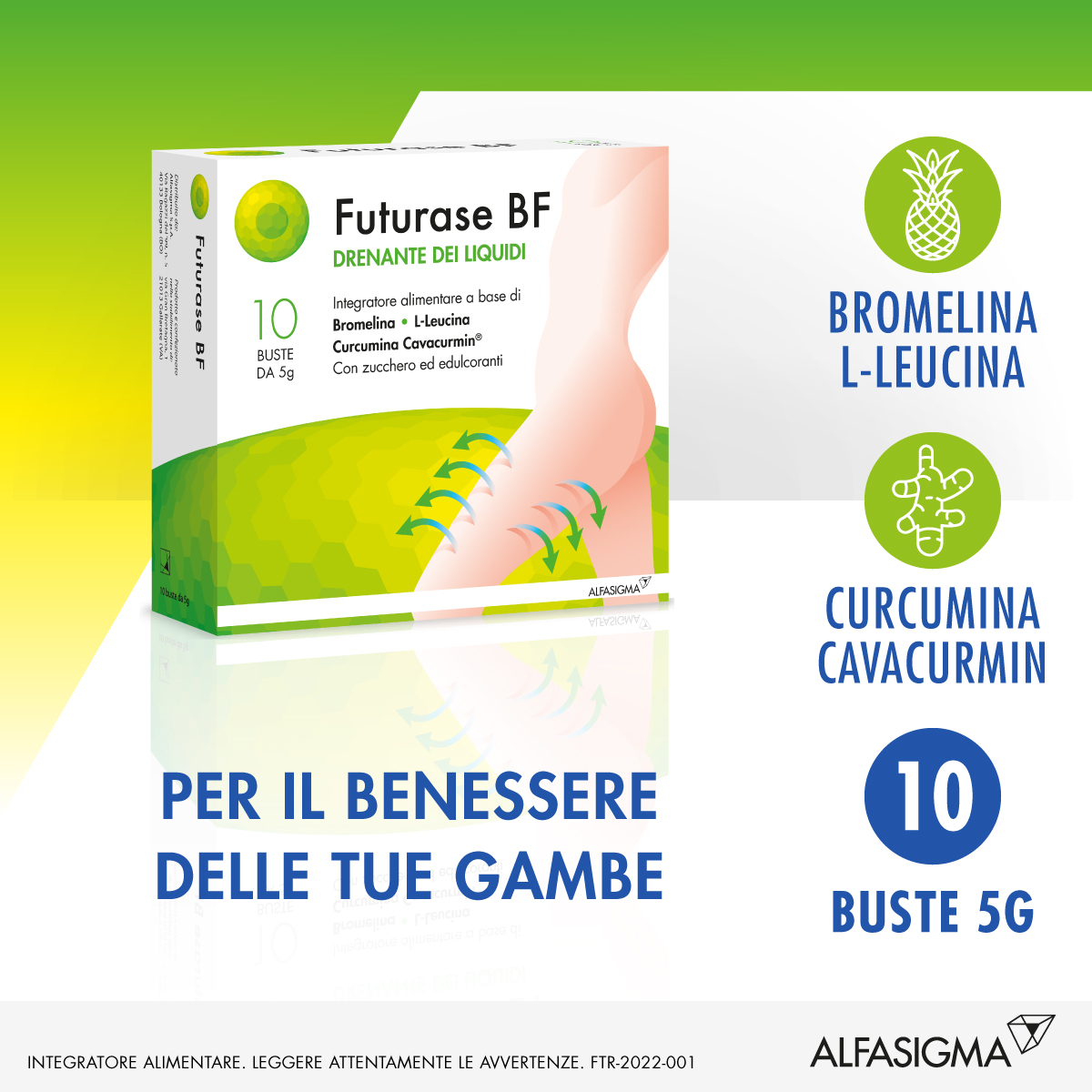 Futurase BF Integratore Antinfiammatorio 10 Buste