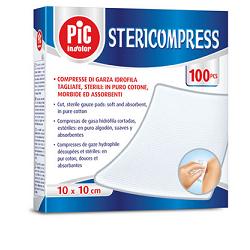 Pic Stericompress Garze Sterili 10x10 cm - 100 Pezzi