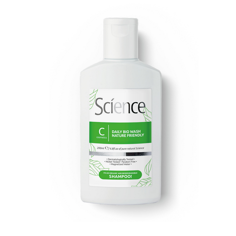 SCIENCE DAILY BIO WASH NATURE FRIENDLY SHAMPOO 200 ML