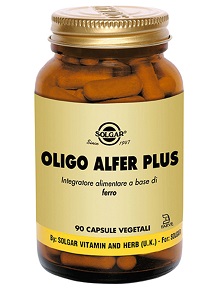 Solgar Oligo Alfer Plus Integratore di Ferro 90 Capsule