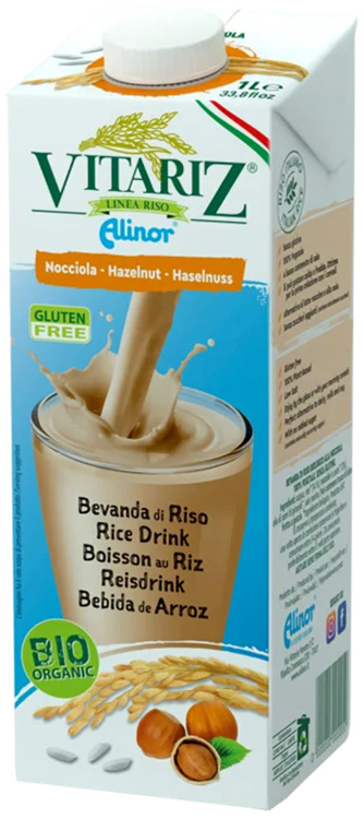 Fior di Loto Vitaritz Bevanda di Riso alle Nocciole Bio 1 L