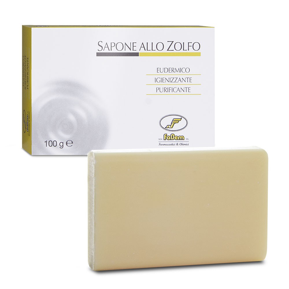 Fadem Sapone Zolfo Igienizzante Purificante 100 g