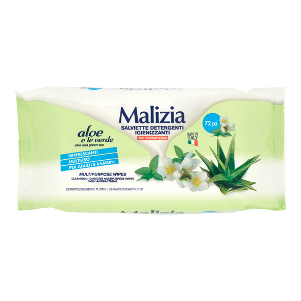 MALIZIA SALVIETTE MULTIUSO 72 PZ