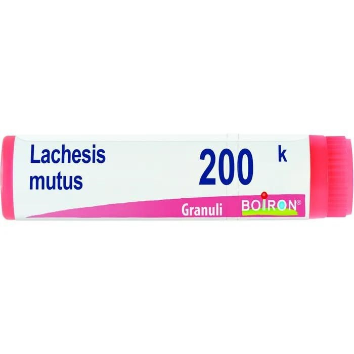 Boiron Lachesis Mutus 200K Globuli Tubo