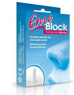 Emoblock Tampone Nasale Per Emoraggie 1 Pezzo