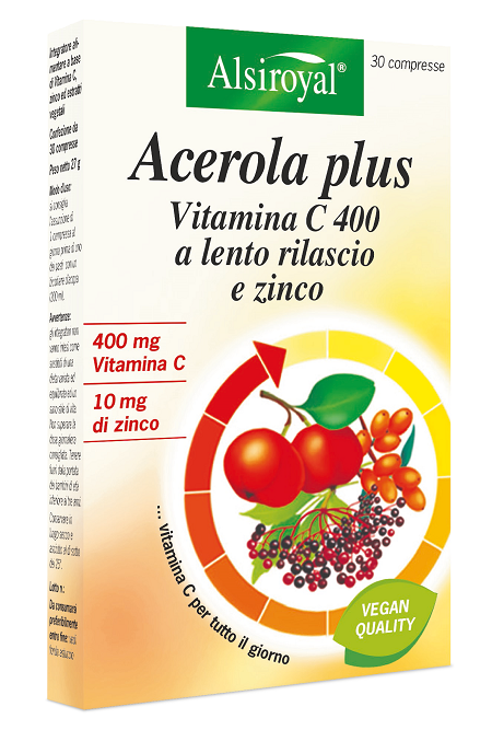 ACEROLA 400 PLUS VIT C 30CPR C