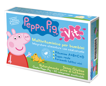 Peppa Pig Vitamina C integratore Multivitaminico Per Bambini 60 Compresse Gommose