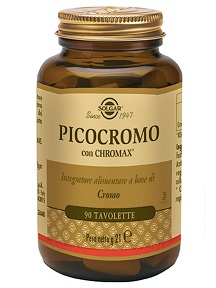 Solgar Picocromo Integratore di Cromo Picolinato 90 Tavolette