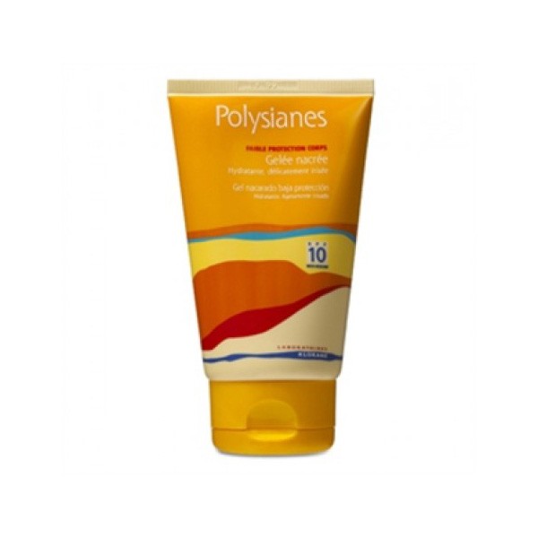 Klorane Polysianes Gel Solare Madreperlato SPF 10 Protezione Corpo 125 ml