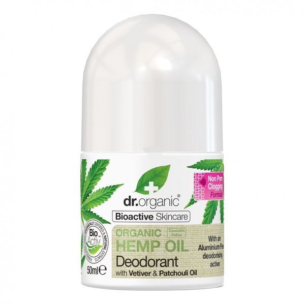 DR ORGANIC HEMP OIL OLIO DI CANAPA DEODARANT DEODORANTE 50 ML