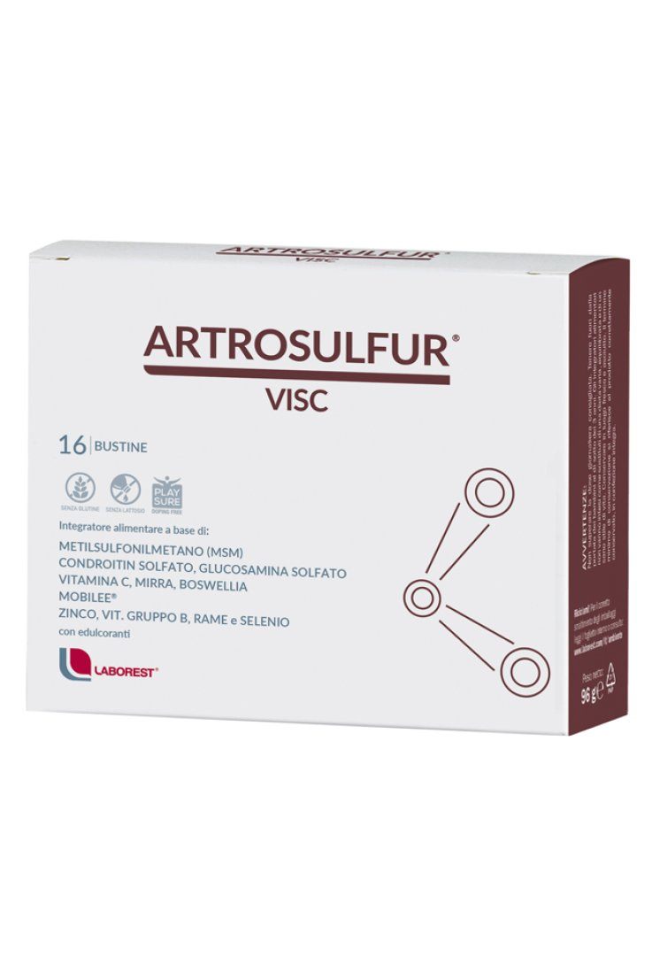 Artrosulfur Visc - Integratore per le articolazioni - 16 Bustine