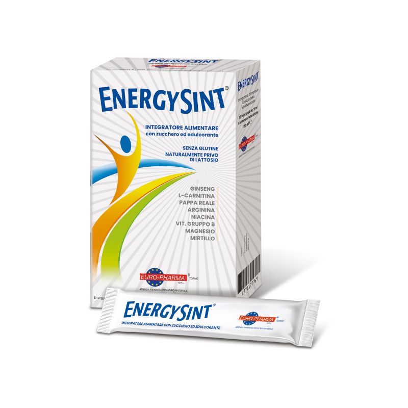 Euro-Pharma - Energysint 10 Stickpadk Da 15 ml - Integratore Tonico-Energizzante