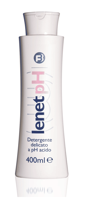 Lenet PH Detergente Delicato Viso e Collo Pelle Grassa Acneica 400 ml