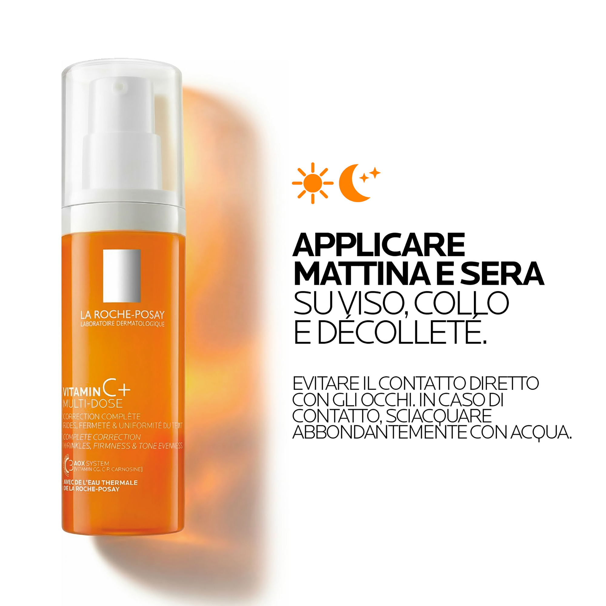 La Roche-Posay Vitamin C+ Multi-Dose - Gel Correttivo Anti-Rughe 40 ml