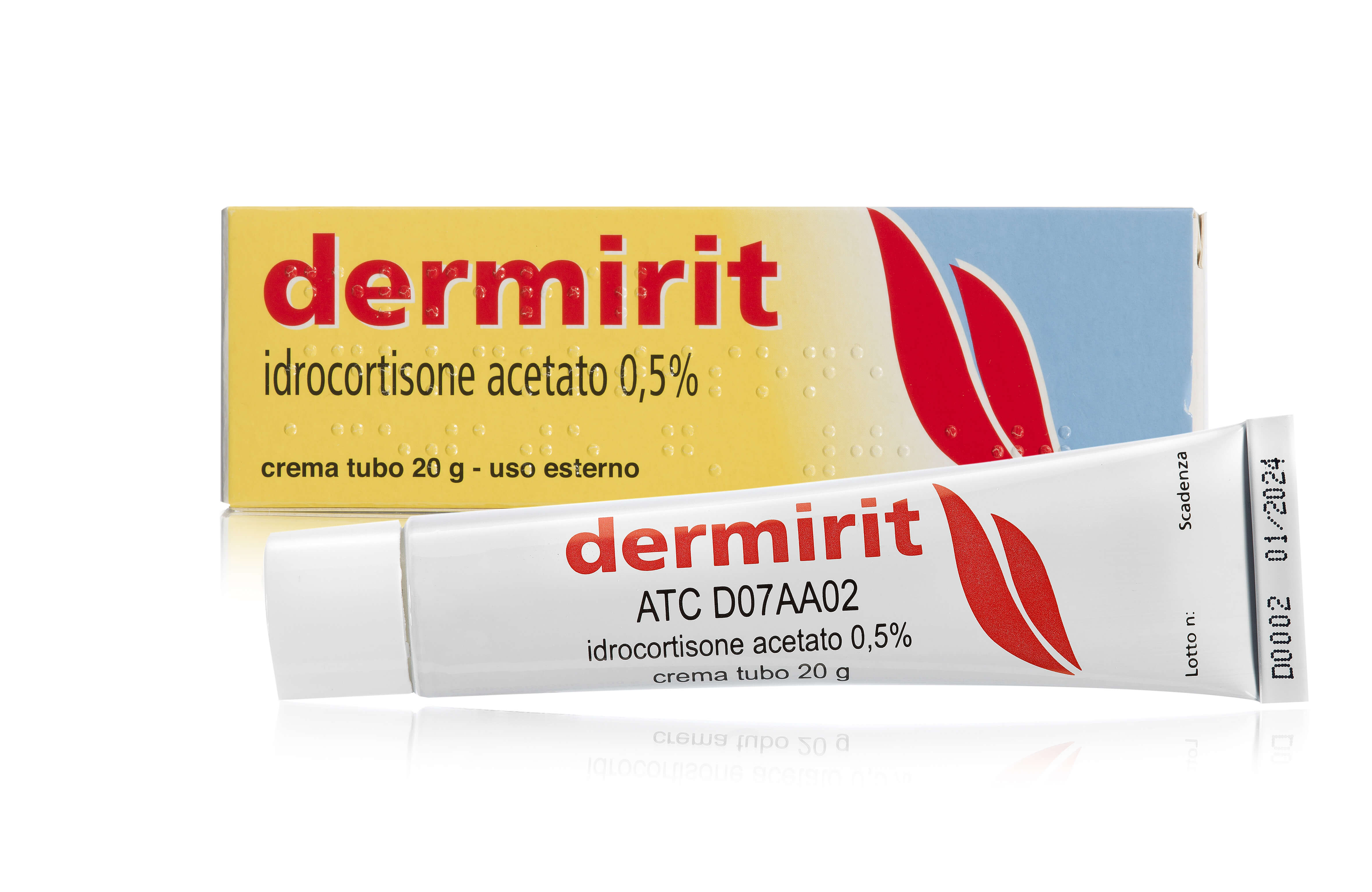 Dermirit 0,5% Idrocortisone acetato Crema 20g