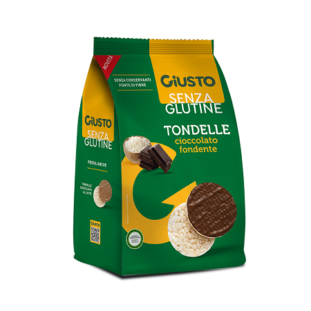 GIUSTO S/G Tondelle Cioccolato Fondente