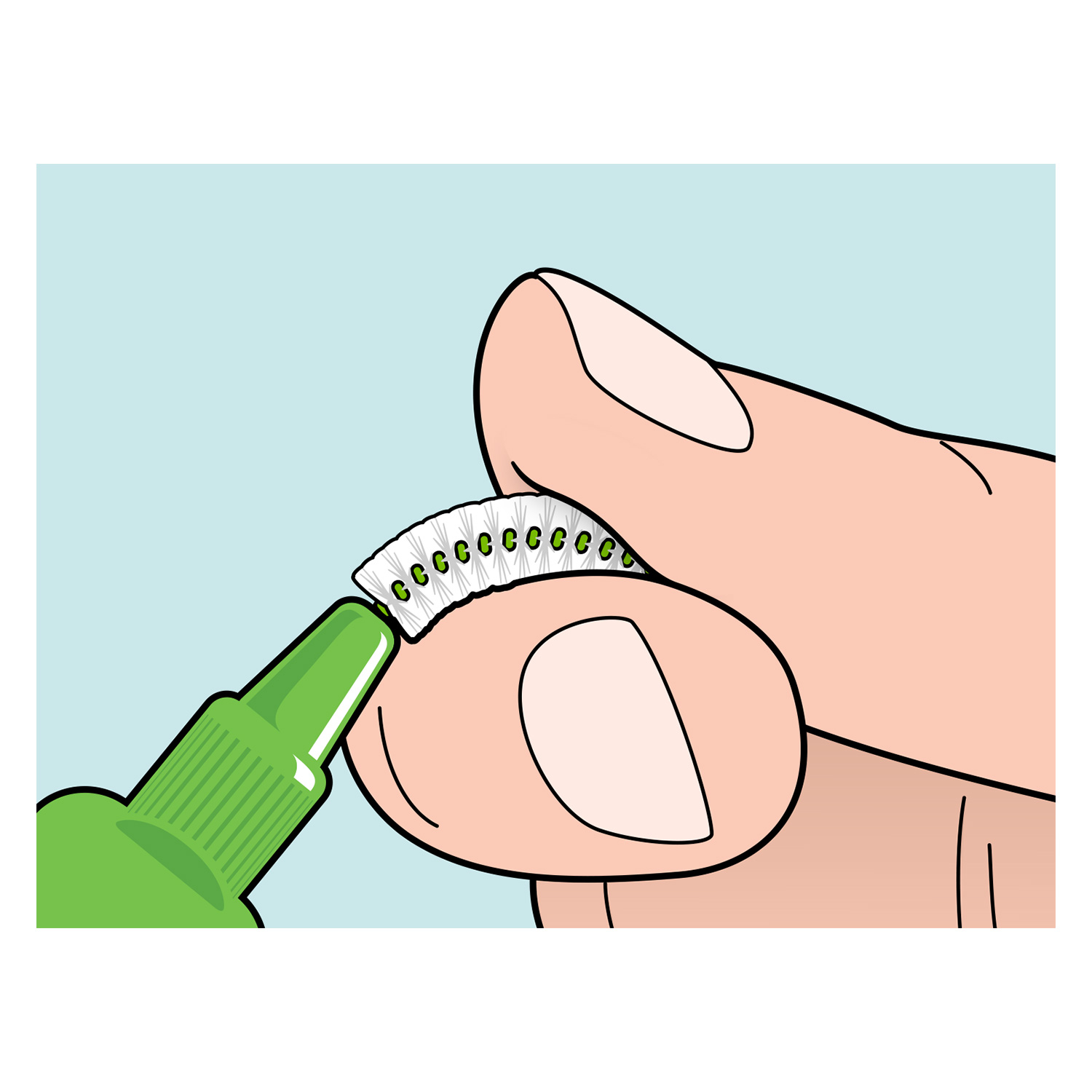 TePe Scovolino Viola Per Pulizia Interdentale 1,1 mm 6 Pezzi