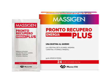 Massigen Pronto Recupero Energia Plus Integratore Energizzante 24 Bustine