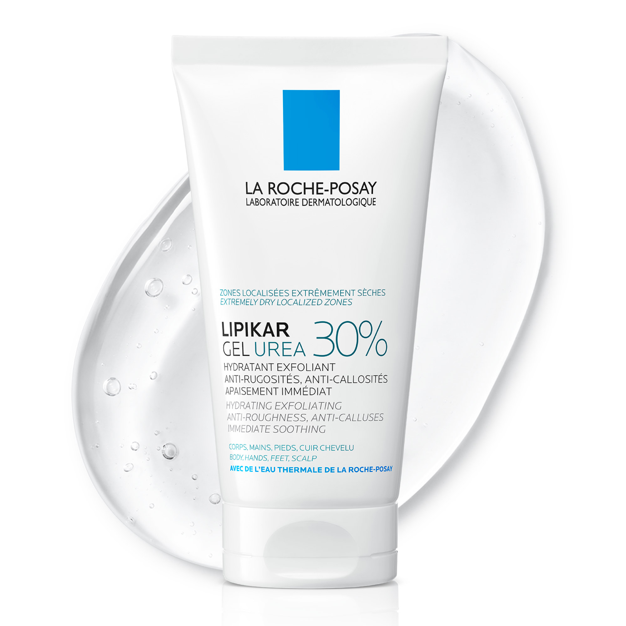 La Roche-Posay Lipikar Gel Urea 30% idratante esfoliante con Urea 30% e Niacinamide 50ml