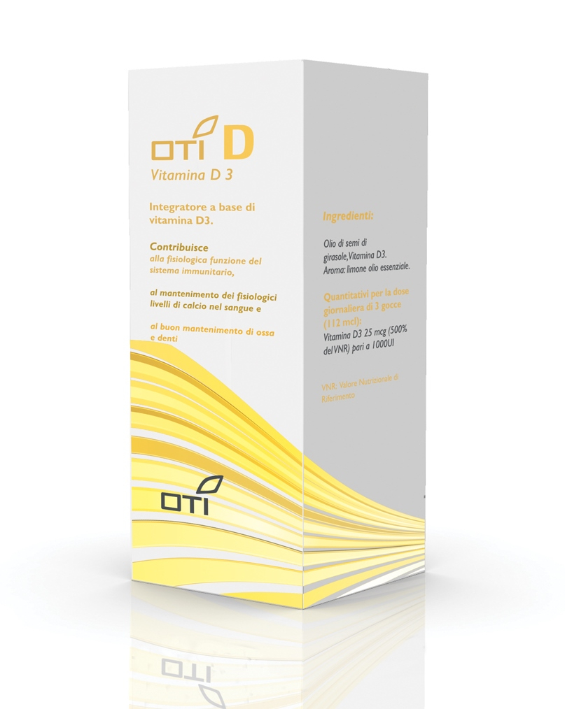Oti D Vitamina D3 - Integratore Omeopatico - Gocce - 50 ml