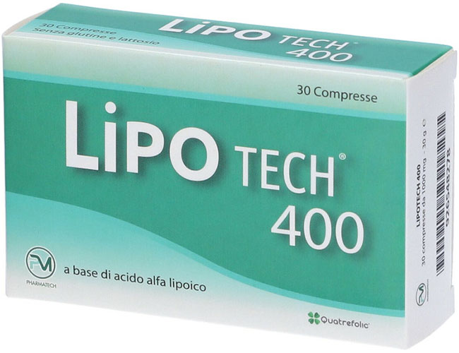 Lipotech 400 Integratore 30 Compresse