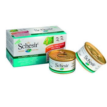 SCHESIR DOG POLLO/PR 4PZ